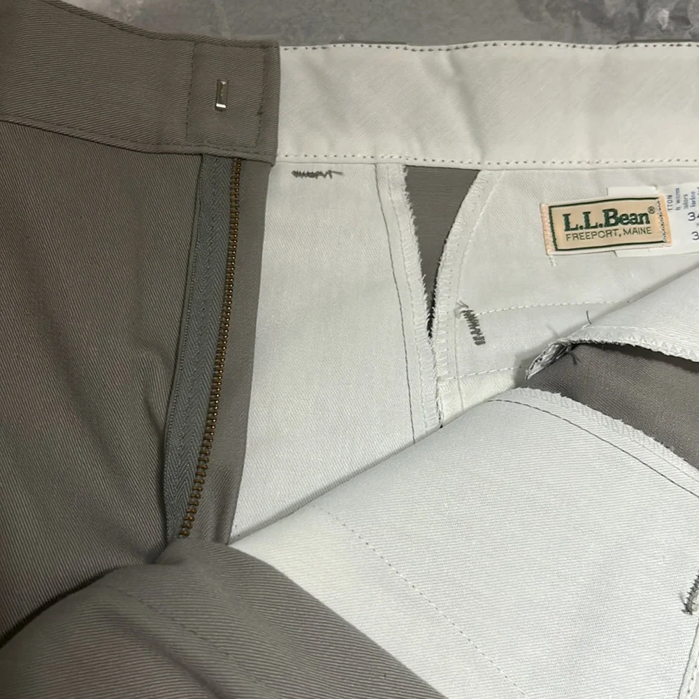 Men’s new Dress pants.  LlBean - Picture 3 of 5